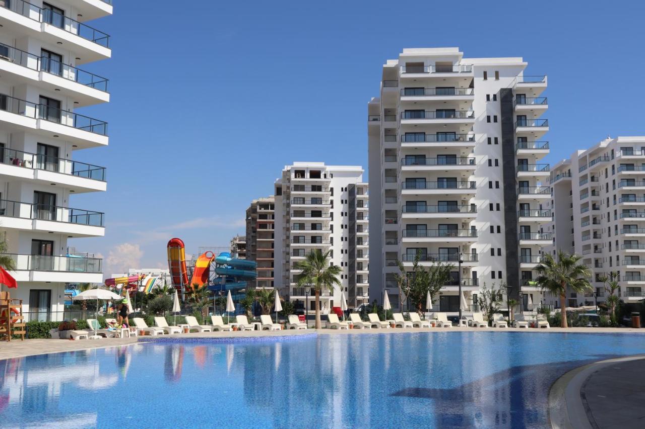 Caesar Blue Large Studio With Sea View And Aquapark Boghaz Ngoại thất bức ảnh