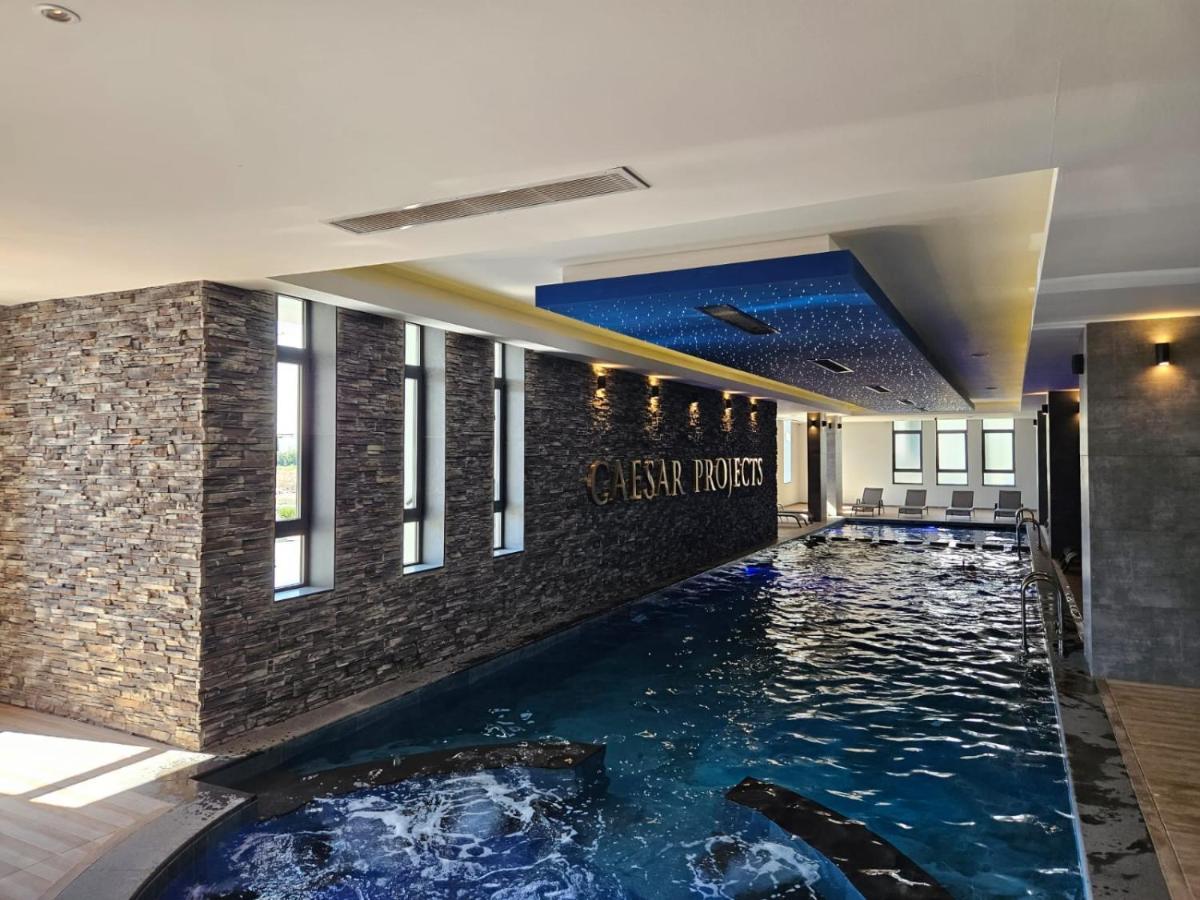 Caesar Blue Large Studio With Sea View And Aquapark Boghaz Ngoại thất bức ảnh