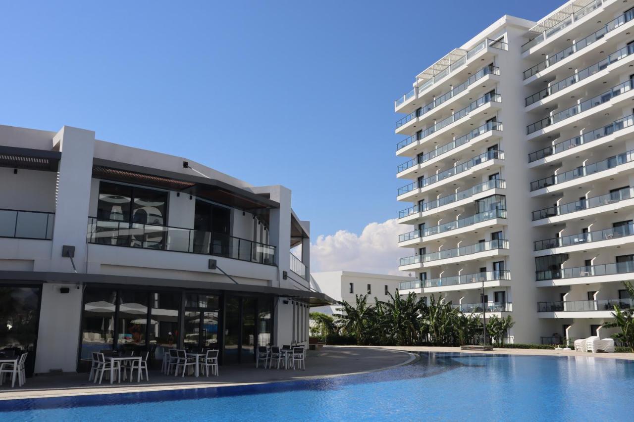 Caesar Blue Large Studio With Sea View And Aquapark Boghaz Ngoại thất bức ảnh